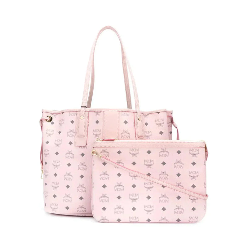 MCM Reversible Liz Shopper in Visetos Handbags 8809675883756 Free Shipping Worldwide