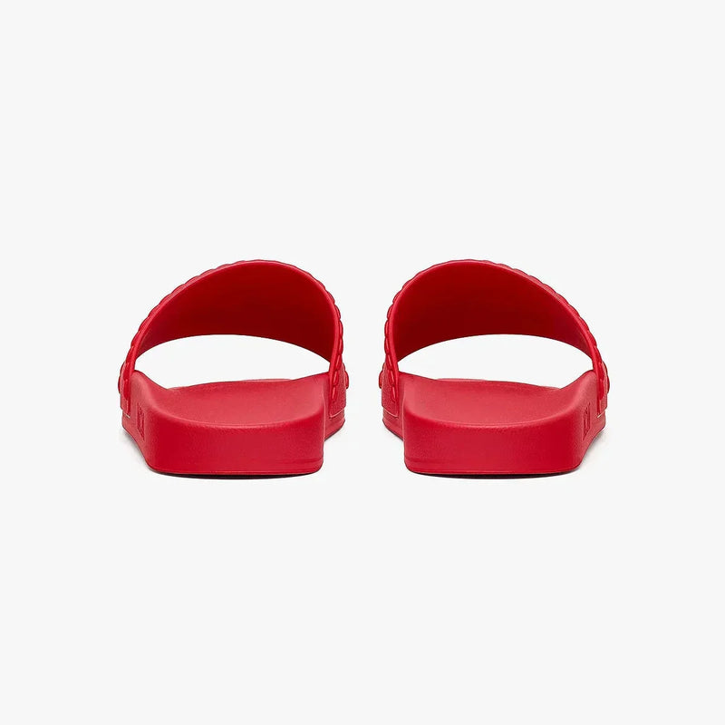 MCM Mens Big Logo Rubber Slides Shoes 8809675940367 Free Shipping Worldwide