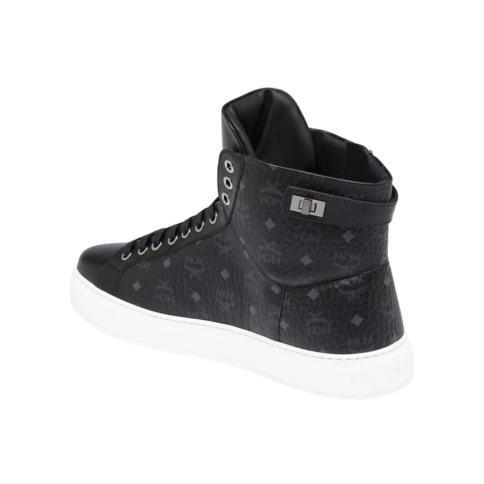 MCM Mens Classic High-Top Sneakers in Visetos Shoes 46985264 Free Shipping Worldwide
