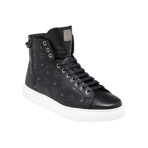MCM Mens Classic High-Top Sneakers in Visetos Shoes 46985264 Free Shipping Worldwide