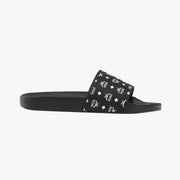 MCM All-Over Logo Printed Slides Mens 8809735071895 Free Shipping Worldwide
