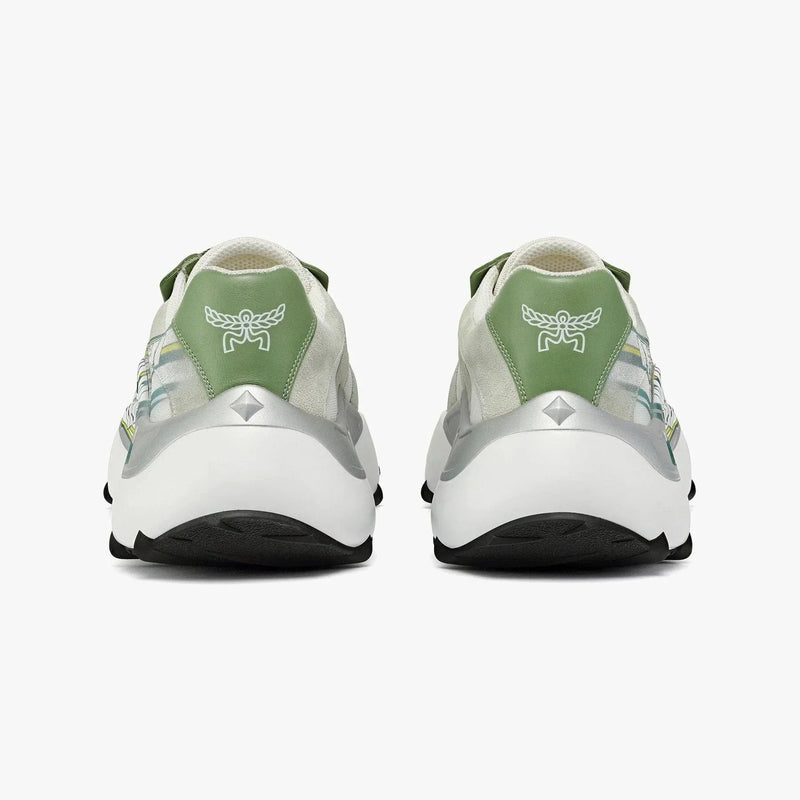 MCM Mens Skystream Sneakers in MCMotor Leather Shoes 8809735094580 Free Shipping Worldwide