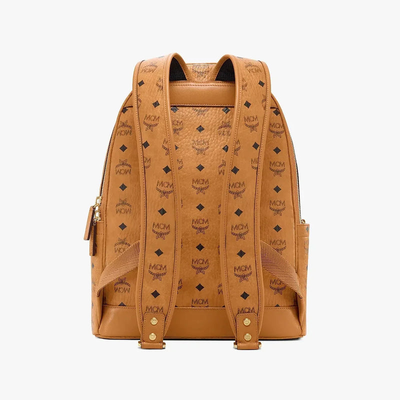 MCM Stark Backpack in Visetos Backpacks 8809675896824 Free Shipping Worldwide