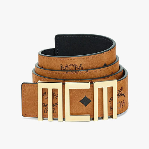MCM Tech Belt 1.5 in Visetos Mens Belts 8809735046442 Free Shipping Worldwide