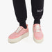MCM Womens Skyward Platform Sneakers in Visetos Mens Shoes 8809735123501 Free Shipping Worldwide