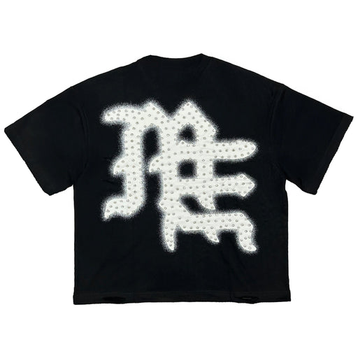 Mixed Emotion ‘End’ Rhinestone Tee Men’s T-Shirts