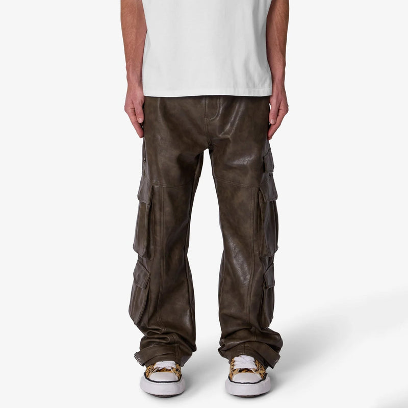 MNML G33 LEATHER CARGO PANTS Men’s Pants 517104