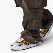 MNML G33 LEATHER CARGO PANTS Men’s Pants