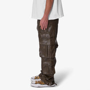 MNML G33 LEATHER CARGO PANTS Men’s Pants