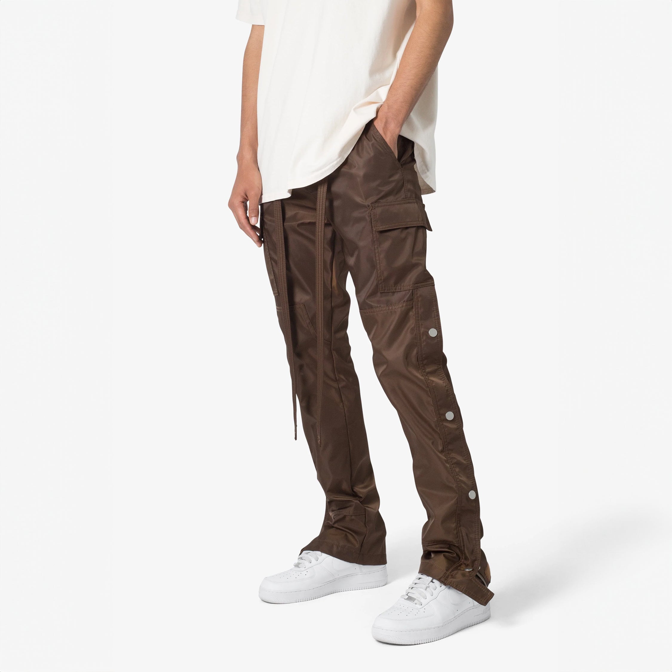 Metro Fusion - MNML Snap Zipper II Cargo Pants - Men's Pants