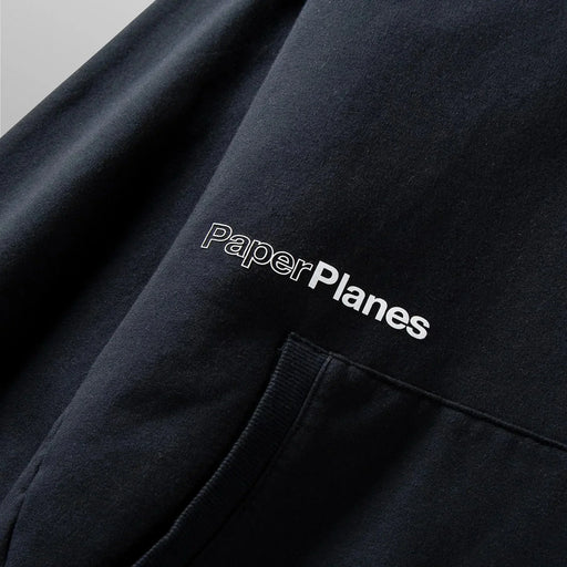 Paper Planes Garment Dyed Fleece Hoodie Mens Hoodies PAPER PLANES 840200922975 Free Shipping Worldwide