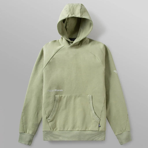 Paper Planes Garment Dyed Fleece Hoodie Mens Hoodies PAPER PLANES 840200922975 Free Shipping Worldwide