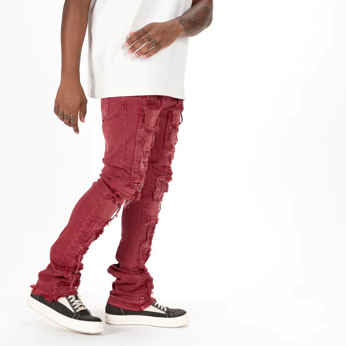 Pheelings Inspired By Flare Stack Denim Men’s Pants Free Shipping Worldwide