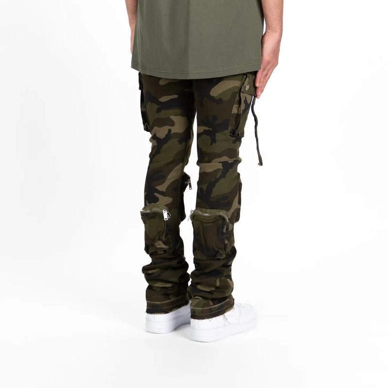 Pheelings Never Look Back Cargo Flare Stack Denim Jean Mens Pants & Shorts PHEELINGS Free Shipping Worldwide