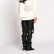 Pheelings Never Look Back Cargo Flare Stack Leather Pant Mens Pants & Shorts PHEELINGS Free Shipping Worldwide