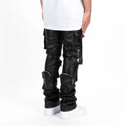 Pheelings Never Look Back Cargo Flare Stack Leather Pant Mens Pants & Shorts PHEELINGS Free Shipping Worldwide