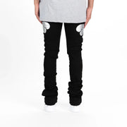 Pheelings Patch My Heart Flare Stack Denim Jean Mens Pants & Shorts PHEELINGS Free Shipping Worldwide