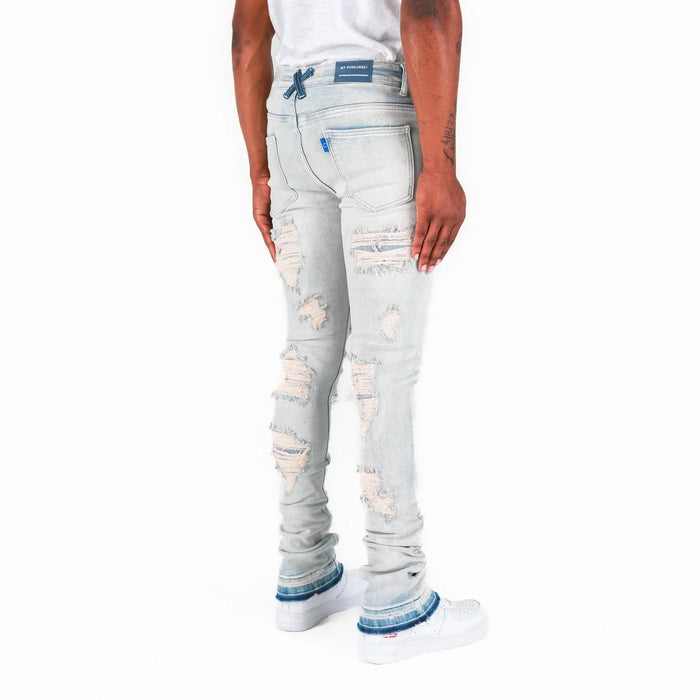 Pheelings Mens Seize The Day Flare Stack Denim Jean Pants & Shorts Free Shipping Worldwide