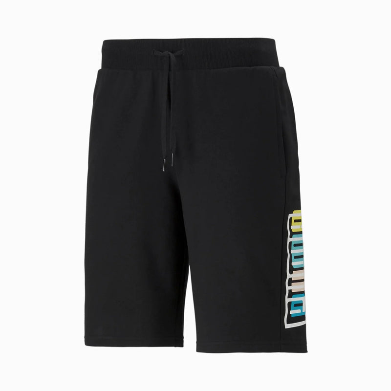 Puma Mens Summer Court Graphic Shorts PUMA Free Shipping Worldwide