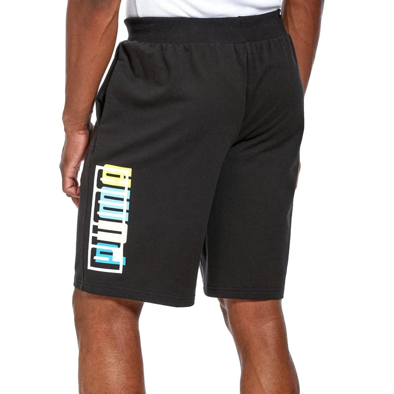 Puma Mens Summer Court Graphic Shorts PUMA Free Shipping Worldwide