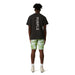 Purple Brand P020 Camo Tie-dye Jacquard Monogram Short Mens Pants & Shorts Free Shipping Worldwide