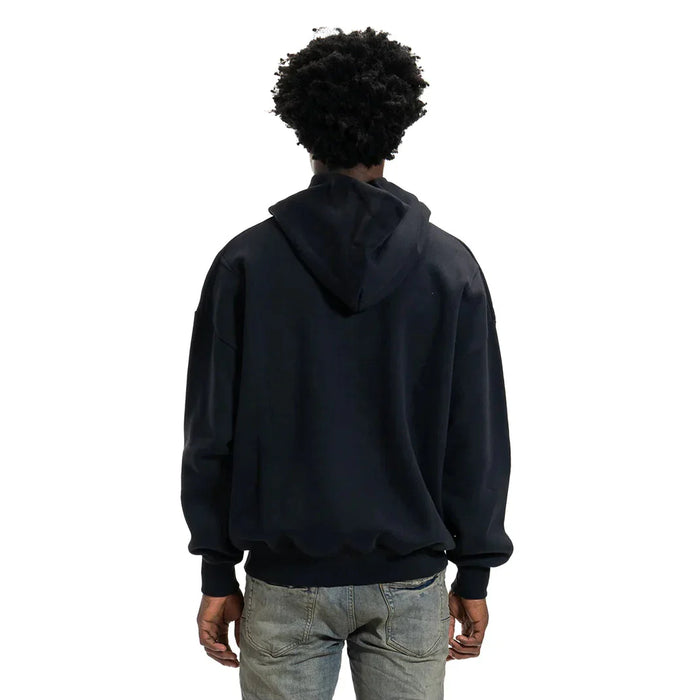 Metro Fusion - Purple Brand Chrome Spill Hoodie - Men's Hoodies