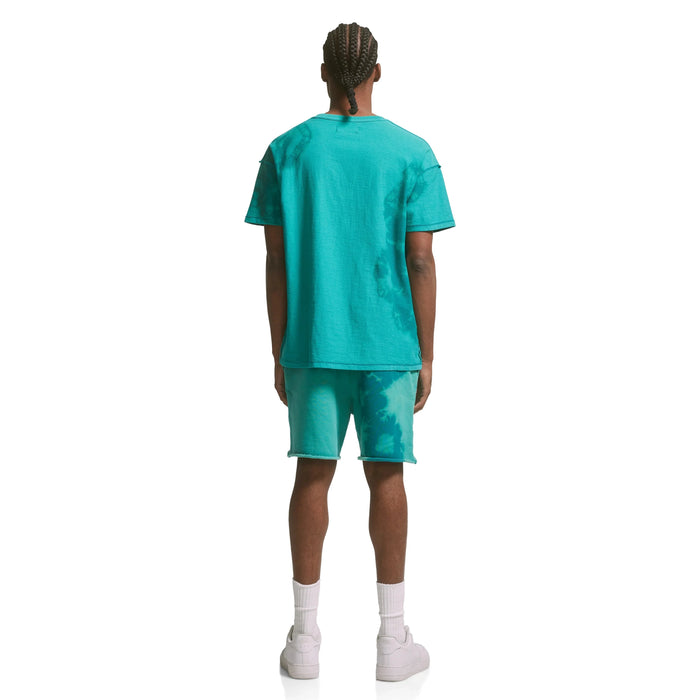 Purple Brand P446 Core Fanfare Green Heavy Fleece Short Mens Pants & Shorts 197027021283 Free Shipping Worldwide