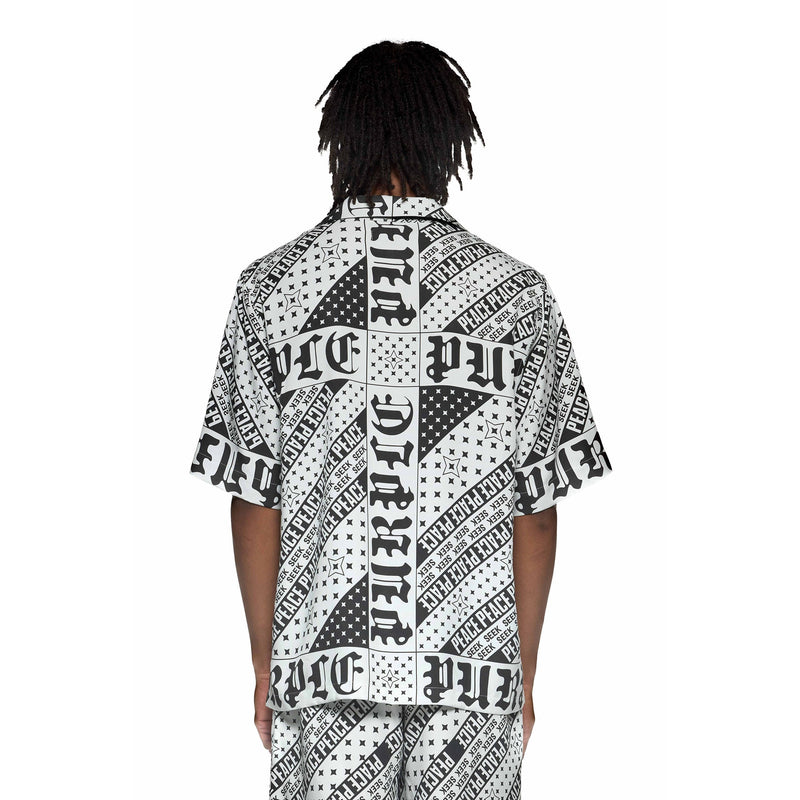 Purple Brand Flag Bandana Shirt Men’s Shirts 197027094218