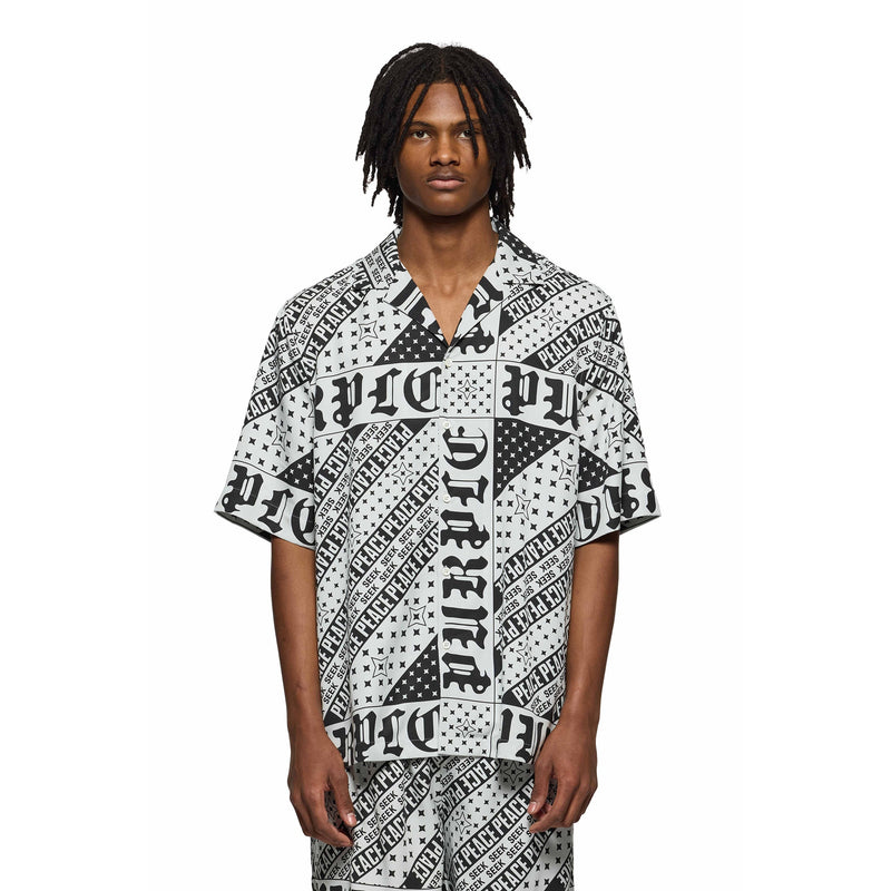 Purple Brand Flag Bandana Shirt Men’s Shirts 197027094218