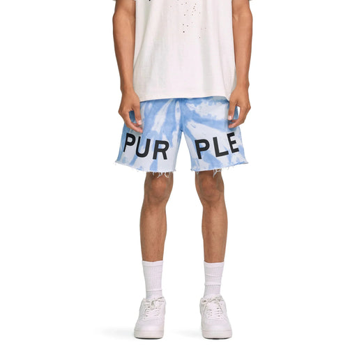 Purple Brand Jumbo Wordmark Tie Dye Shorts Mens Pants & 197027035112 Free Shipping Worldwide