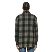 Purple Brand Overdyed Flannel Long Sleeve Shirt Men’s Shirts 197027060497 Free Shipping Worldwide