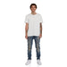 Purple Brand P001 Indigo Dirty Vintage White Paint Jean Mens Pants & Shorts 840068497462 Free Shipping Worldwide