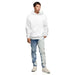 Purple Brand P001 Light Indigo Half Bleach Jean Mens Pants & Shorts 840068496564 Free Shipping Worldwide