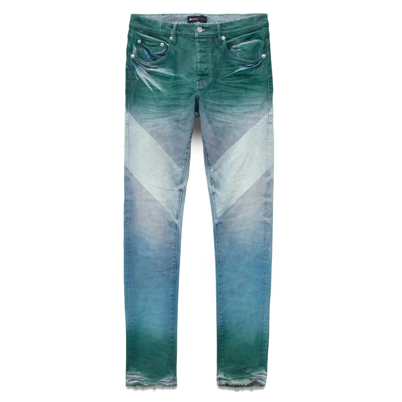 Purple Brand P001 Light Indigo Multi Dark Color Coated Diagonal Jean Mens Pants & Shorts 197027011406 Free Shipping Worldwide