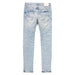 Purple Brand P001 Light Indigo White Pop Jean Mens Pants & Shorts 197027027582 Free Shipping Worldwide