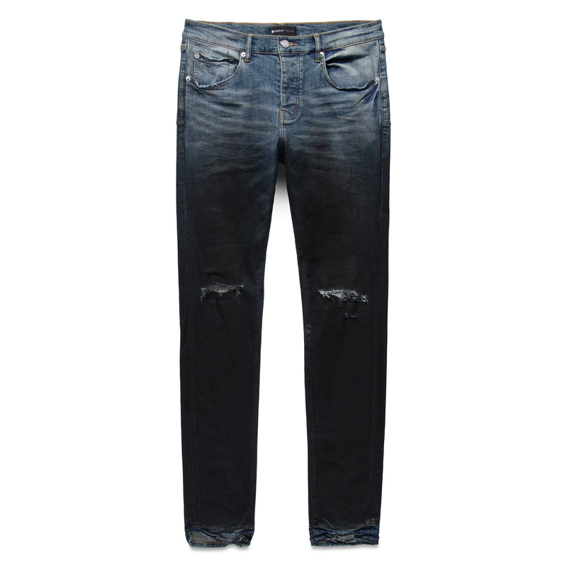 Purple Brand P001 Mid Indigo Black Color Coated Gradient Jean Mens Pants & Shorts 197027011307 Free Shipping Worldwide