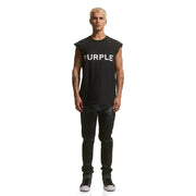 Purple Brand P001 Mid Indigo Black Color Coated Gradient Jean Mens Pants & Shorts 197027011307 Free Shipping Worldwide