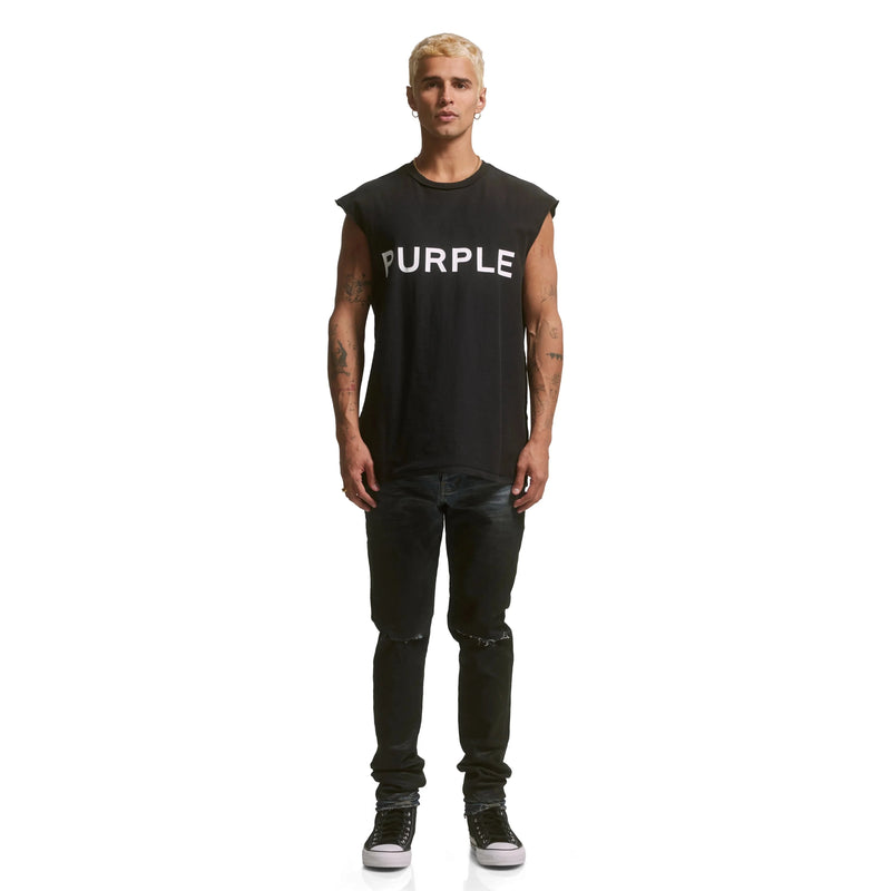 Purple Brand P001 Mid Indigo Black Color Coated Gradient Jean Mens Pants & Shorts 197027011307 Free Shipping Worldwide