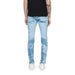 Purple Brand P001 Placid Blue Palms Print Jean Mens Pants & Shorts 197027028688 Free Shipping Worldwide