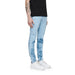 Purple Brand P001 Placid Blue Palms Print Jean Mens Pants & Shorts 197027028688 Free Shipping Worldwide