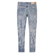 Purple Brand P002 Light Indigo Vintage Spotted Bleach Jean Mens Pants & Shorts 197027014100 Free Shipping Worldwide
