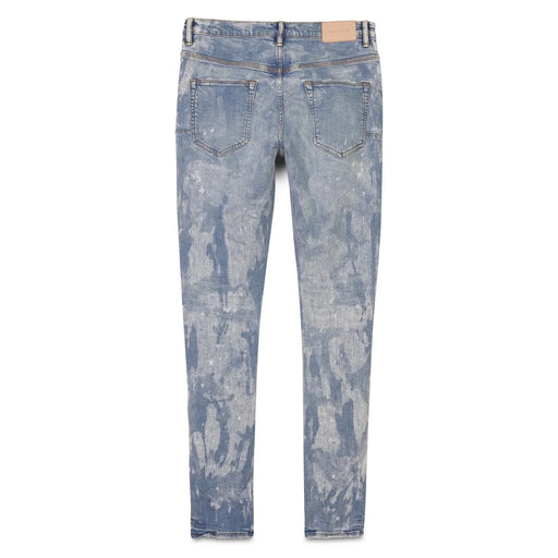 Purple Brand P002 Light Indigo Vintage Spotted Bleach Jean Mens Pants & Shorts 197027014100 Free Shipping Worldwide