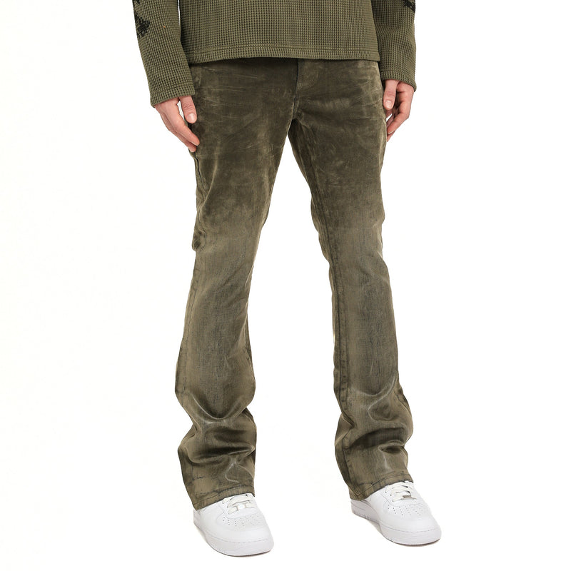 Purple Brand P004 Flare Flock Dipped Jean Men’s Pants