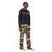 Purple Brand P013 Camo With Knee Embroidery Cargo Pant Mens Pants & Shorts Free Shipping Worldwide