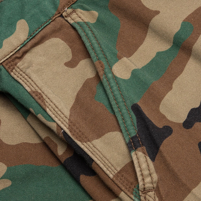 Purple Brand P013 Camo With Knee Embroidery Cargo Pant Mens Pants & Shorts Free Shipping Worldwide