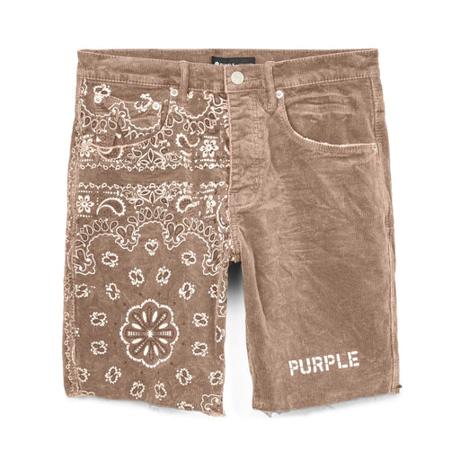 Purple Brand P020 Corduroy Bandana Print Short Men’s Shorts