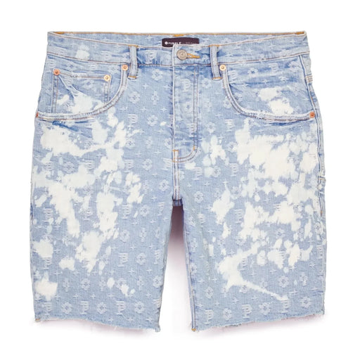 Purple Brand P020 Tiedye Bleach Jacquard Monogram Short Mens Pants & Shorts Free Shipping Worldwide