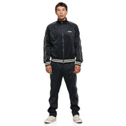 Purple Brand P414 Poly Tricot Black Track Jacket Mens Jackets 840068484127 Free Shipping Worldwide