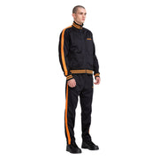 Purple Brand P415 Double Stripe Black Track Pant Mens Pants & Shorts 197027009656 Free Shipping Worldwide