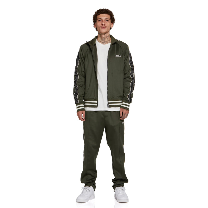 Purple Brand P415 Poly Tricot Forest Night Track Pant Mens Pants & Shorts 840068488514 Free Shipping Worldwide